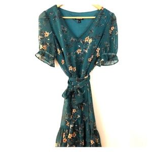 Express Floral Mini Dress